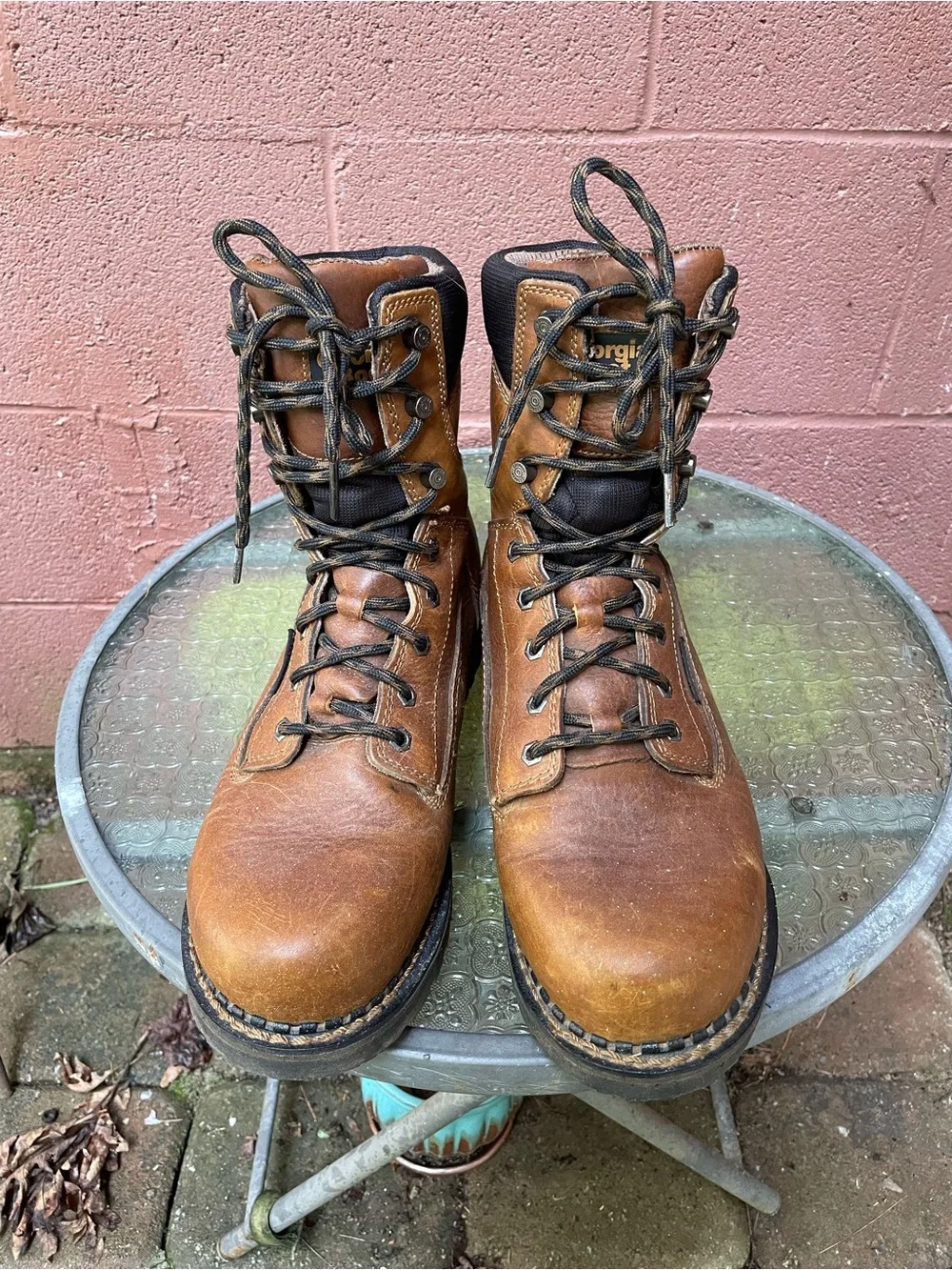 Georgia Giant Revamp waterproof work boots Size 9.5 Men’s